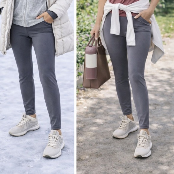 Athleta Pants - Athleta Gray Leggings